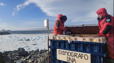 Cómo es y qué hace la red argentina de sismógrafos en la Antártida