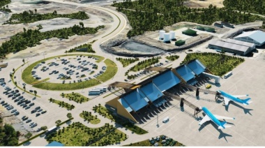 Cómo será la renovación del aeropuerto de Ushuaia con la inversión de $ 2200 millones .