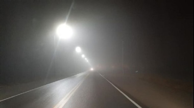 Bancos de niebla afectan la visibilidad en Río Grande
