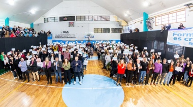"Formarte es crecer": 350 egresados con mas herramientas para su futuro