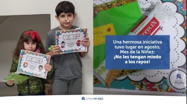 Clínica San Jorge: dibujando sonrisas en el Mes de la Niñez