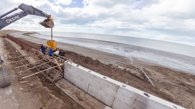 Se reanudan la segunda etapa del Muro Costero y la extensión de la Avda San Martín
