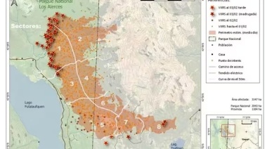 Parque Nacional Los Alerces: Las autoridades no controlaron aún el incendio que ya destruyó más de 3.100 hectáreas de bosques de Chubut y Río Negro