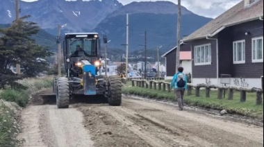 Realizan el mantenimiento de calles en la ciudad