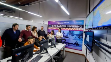 El intendente Vuoto supervisa los avances del Operativo Invierno en Ushuaia