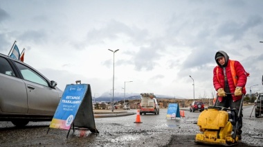 El Municipio continúa realizando trabajos de bacheo en diferentes lugares de la ciudad