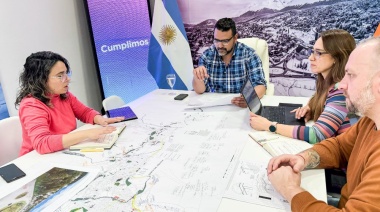 El intendente Vuoto y su equipo planificaron el plan de obras 2024-2054