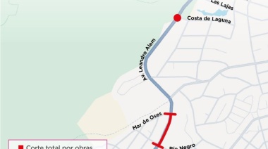 Corte de calles por repavimentación