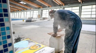 Continúan los trabajos en el polo deportivo de Andorra para su reapertura a comienzos del próximo año