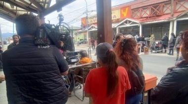 “Risas” se está filmando en Ushuaia