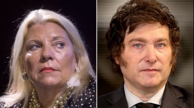 Carrió cuestionó a Milei por su discurso en Davos y lo acusó de violar la Constitución