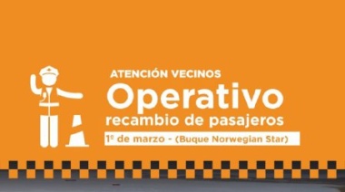 Operativo Norwegian Star: Extraordinario movimiento de 6000 turistas y un afinado sistema de seguridad