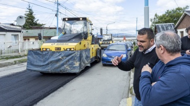 El intendente recorrió las obras en marcha y dialogó con vecinos