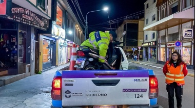 Incautaron cuatro motos