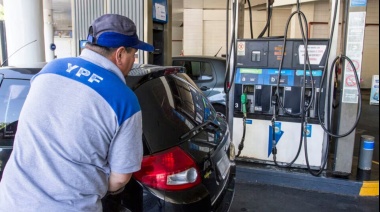 YPF aumentará 3,5% las naftas desde la medianoche