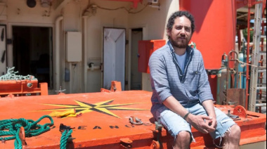 Ignacio Chiesa, biólogo fueguino, participa de la expedición del CONICET al cañón submarino de Mar del Plata