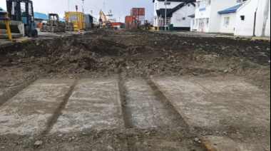 Hallan las vías históricas de ingreso al muelle