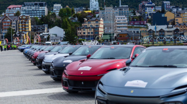 La exhibición de Ferrari fue una verdadera fiesta a cielo abierto