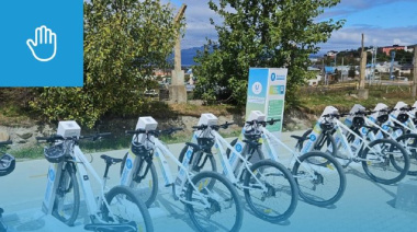 Biciushuaia suma una nueva estación en las 640 viviendas