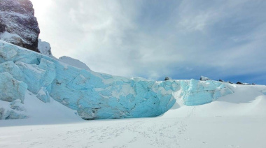 Recomiendan evitar el acercamiento al glaciar Ojo del Albino