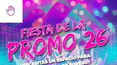 Pre nscripción para la "Fiesta de la promo 2026": Reservá tu lugar!