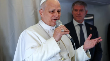 León XIV: “Podemos vivir en paz a pesar de las diferencias”