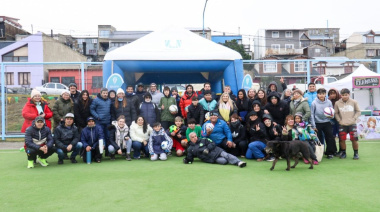 Una jornada comunitaria, plena de actividades se llevó a cabo en el Barrio La Cantera