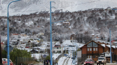 El Municipio intervino durante la nevada para garantizar la circulación