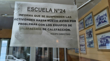 Hace más de un mes que una escuela de Ushuaia está cerrada
