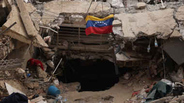 Terremotos en Venezuela: cómo trabajan los rescatistas argentinos en un edificio que colapsó durante una fiesta infantil