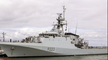 Tras el partido: El reclamo del Gobierno por la “incursión militar” de un buque de guerra británico en el Mar Argentino