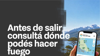 Antes de salir consultá dónde podés hacer fuego