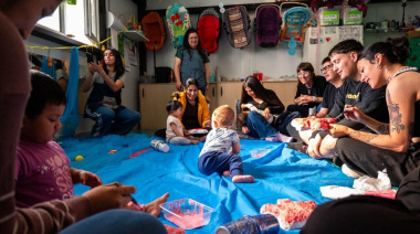 El Centro de Desarrollo Infantil reunió a las familias en una jornada de juegos y actividades compartidas