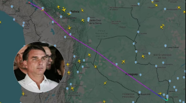 Cómo colaboró el Gobierno argentino con Flávio Bolsonaro para salir de Brasil