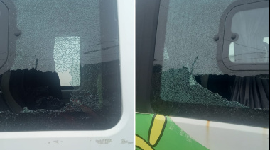Vandalizaron una combi del CAAD de Río Grande y los daños superan los $3 millones