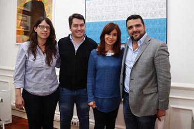 Vuoto se reunió con Cristina: “Tenemos una gran preocupación por el futuro del país”