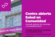 Nueva jornada libre, gratuita y sin turnos previos en el Centro de Salud Municipal