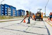 Avanzan los trabajos de mantenimiento en distintos sectores de Ushuaia