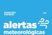 Alerta por fuertes vientos hoy Miércoles 15 de Abril