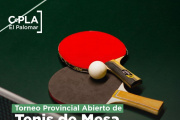 Invitan a participar del Torneo Provincial de Tenis de Mesa