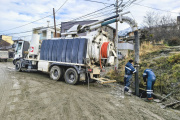 Realizan tareas preventivas y de mantenimiento en el sistema pluvial de la ciudad