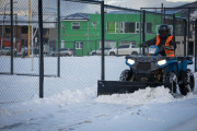 Tras las nevadas intensifican las tareas de limpieza