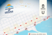 Festejos por el 142º aniversario de ushuaia. Cortes de tránsito por el desfile
