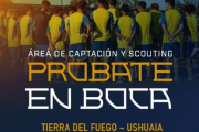 Boca Juniors realizará pruebas de jugadores en Ushuaia