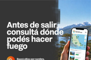 Antes de salir consultá dónde podés hacer fuego