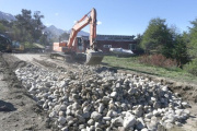 Ushuaia avanza con obras viales y mejoras de infraestructura en distintos puntos de la ciudad