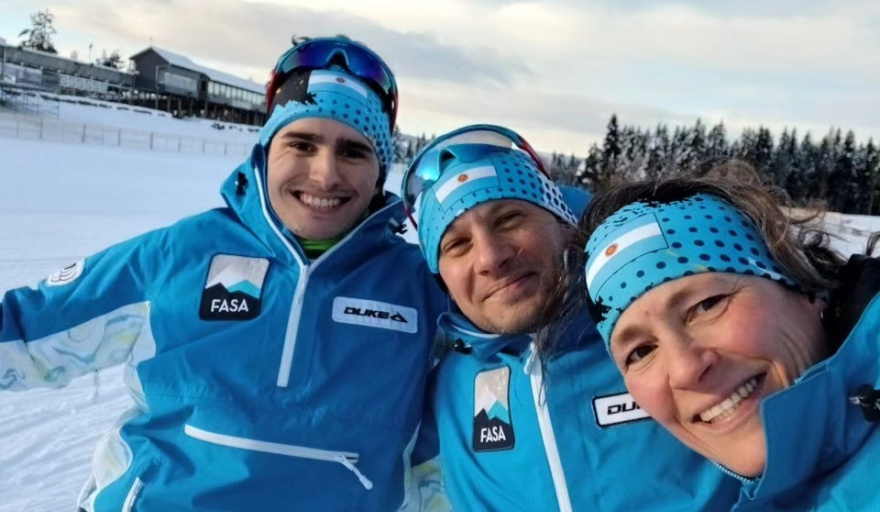 Dupla fueguina en la élite mundial: Omar Lorenzo y Nico Lima a Milano-Cortina