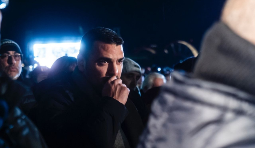 Junto a la comunidad, el intendente Vuoto, fue parte de la Vigilia del 2 de Abril