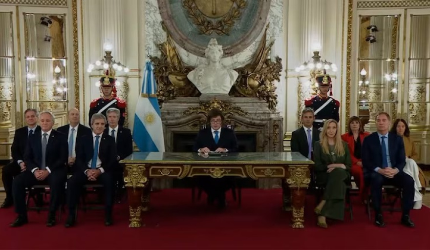 Reforma del Banco Central: la cadena nacional actuó como primer paso de la campaña de Milei para la reelección
